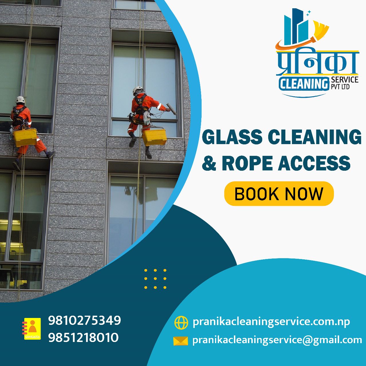 Glass Cleaning & Rope Access